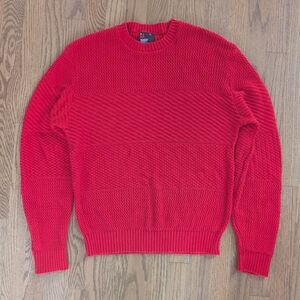 Robert Bruce Classic Red Knit Sweater
